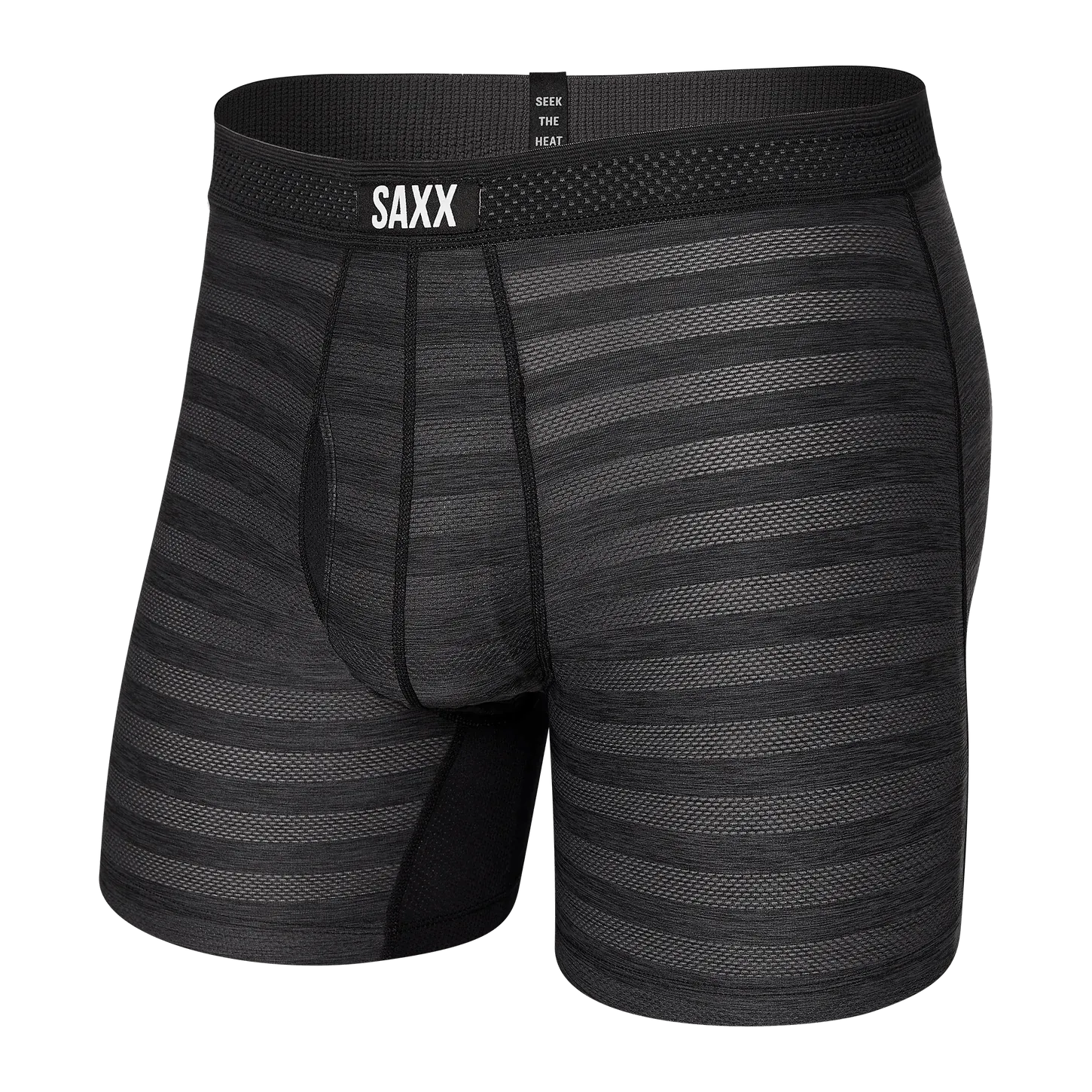 Saxx DropTemp Cool Mesh Boxers - Black