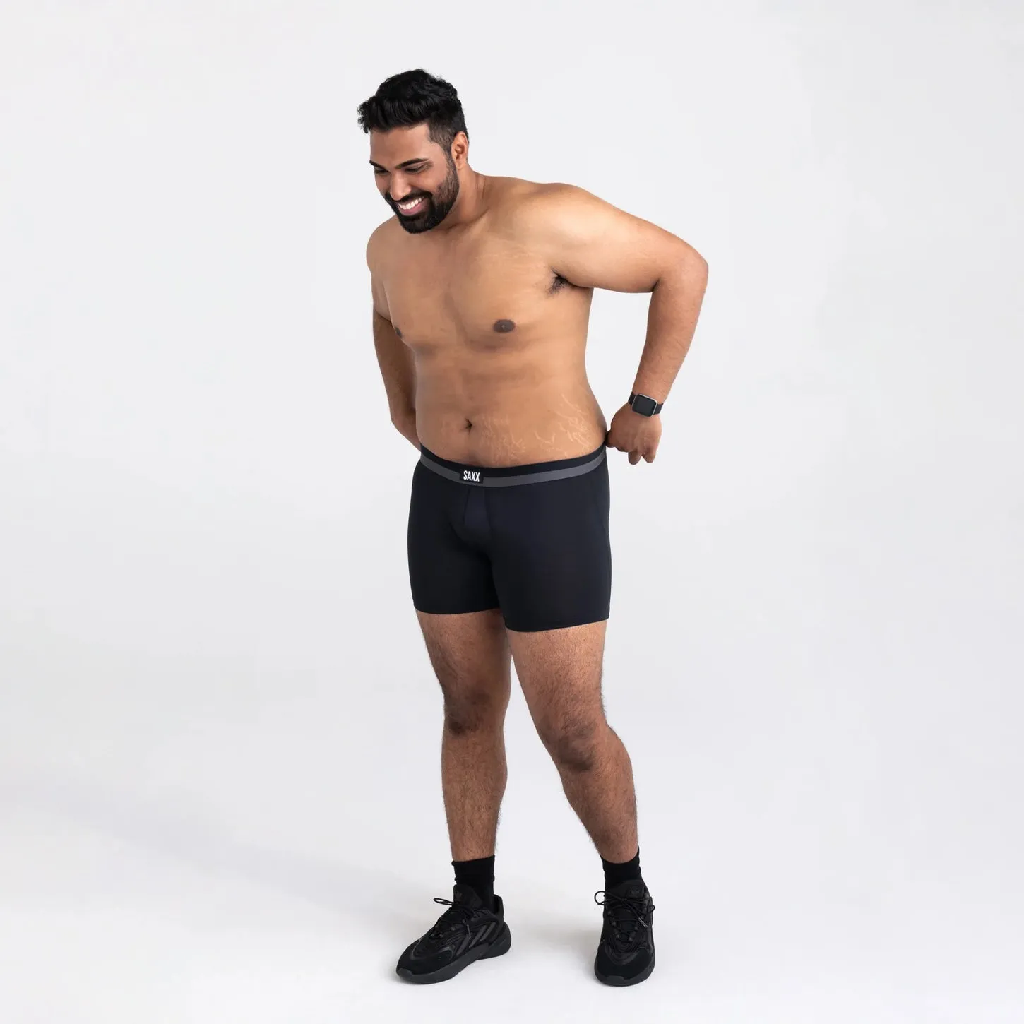 Saxx Sport Mesh Underwear - Black