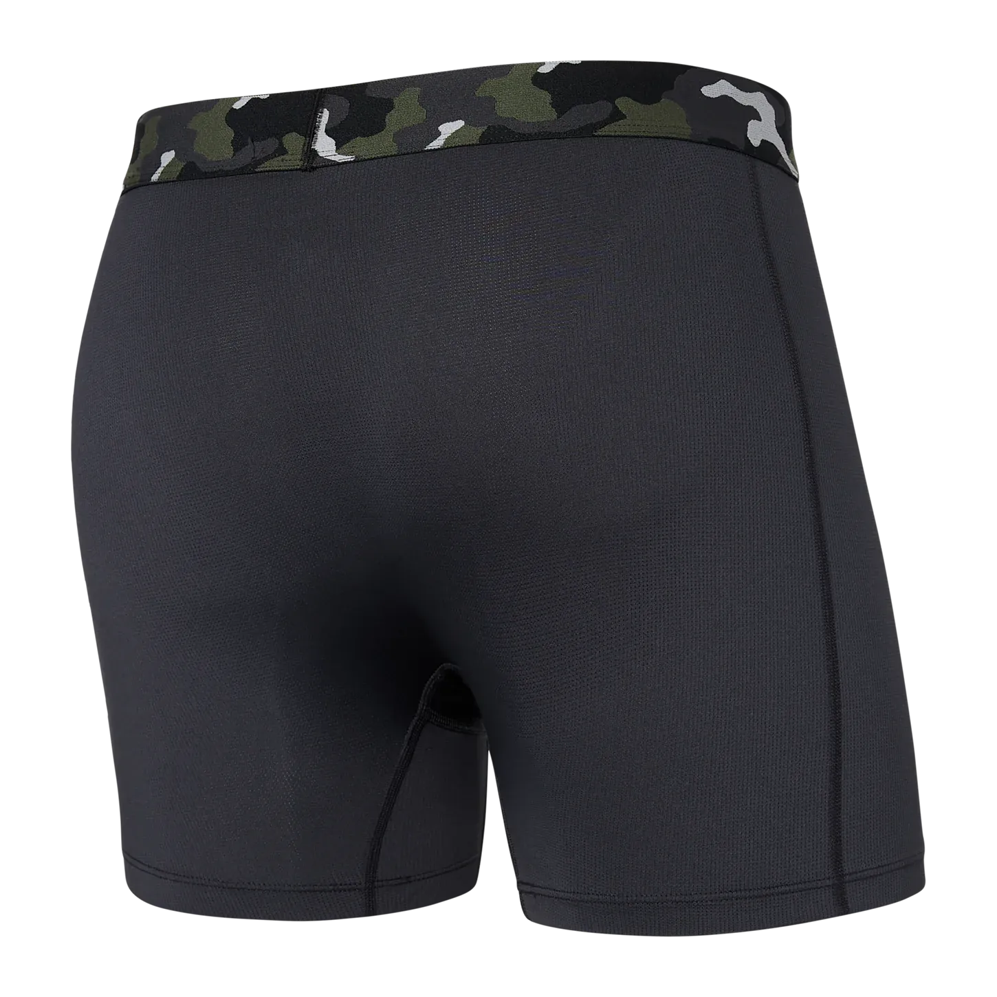 Saxx Sport Mesh Underwear - Faded Black/Camo Waistband