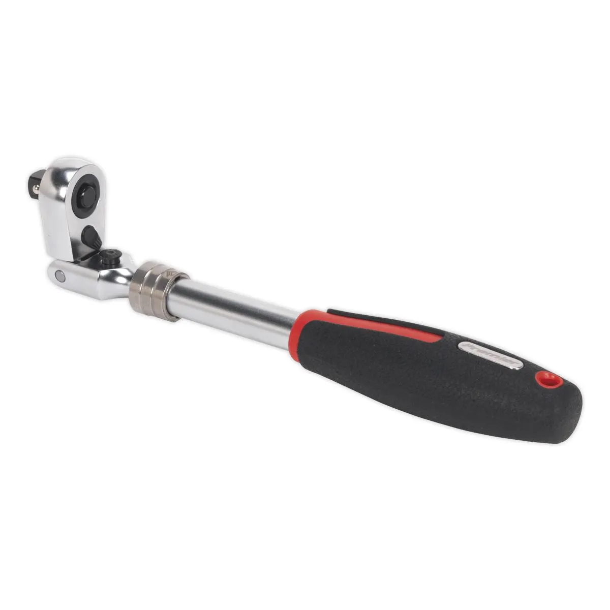 Sealey Premier Platinum Ratchet Wrench 3/8"Sq Drive Flexi-Head Extendable Premier Platinum