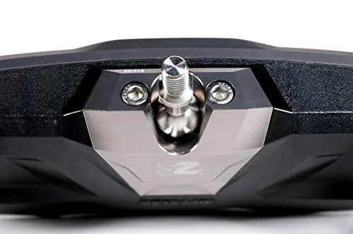 Seizmik 18011 Halo R Rear View Mirror with Aluminum Bezels - 1.75in.