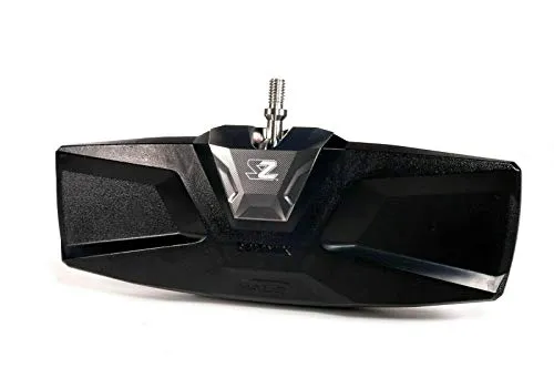 Seizmik 18011 Halo R Rear View Mirror with Aluminum Bezels - 1.75in.