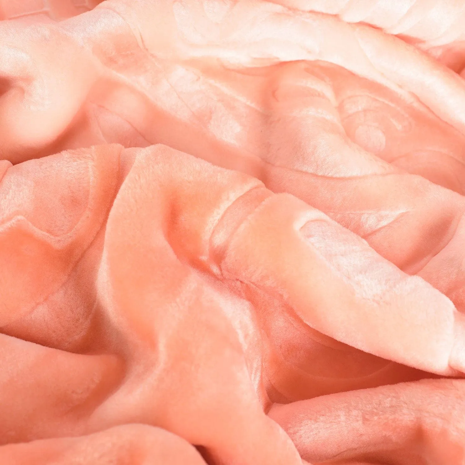 Sesli Colorful Mink Blanket 1 Ply Queen