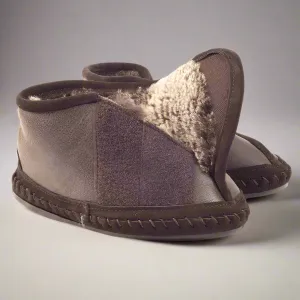 Sheepskin Comfort Slipper With Velcro Fastening