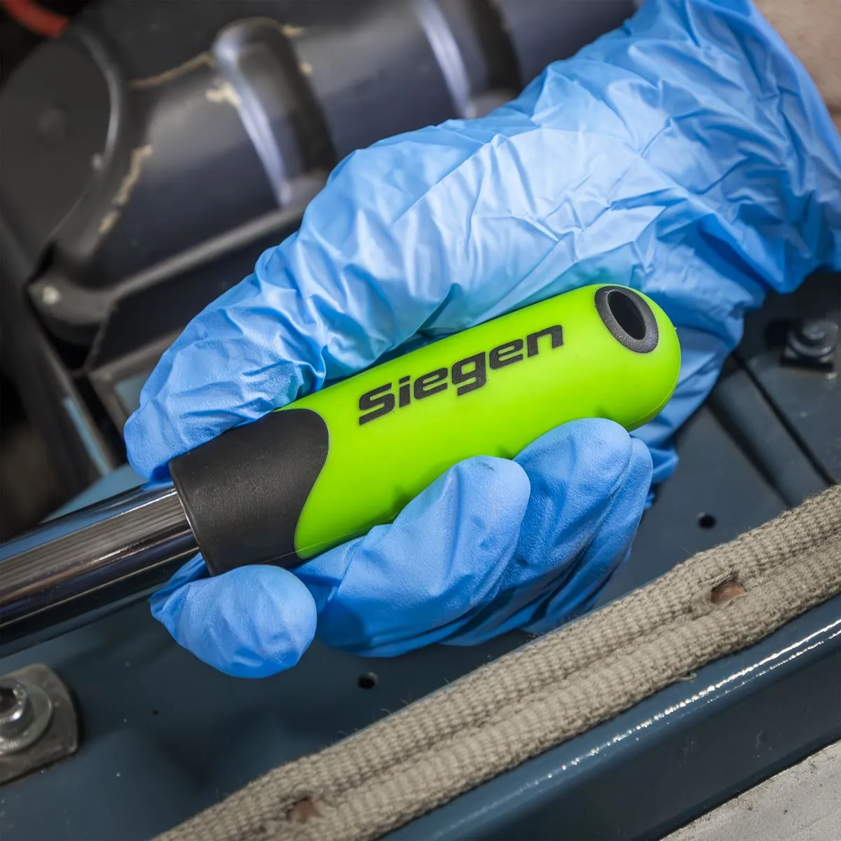 Siegen by Sealey Ratchet Wrench Extendable 3/8"Sq Drive