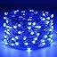 Silver Wire 33 Foot 100 LED USB Fairy String Lights with On/Off Switch