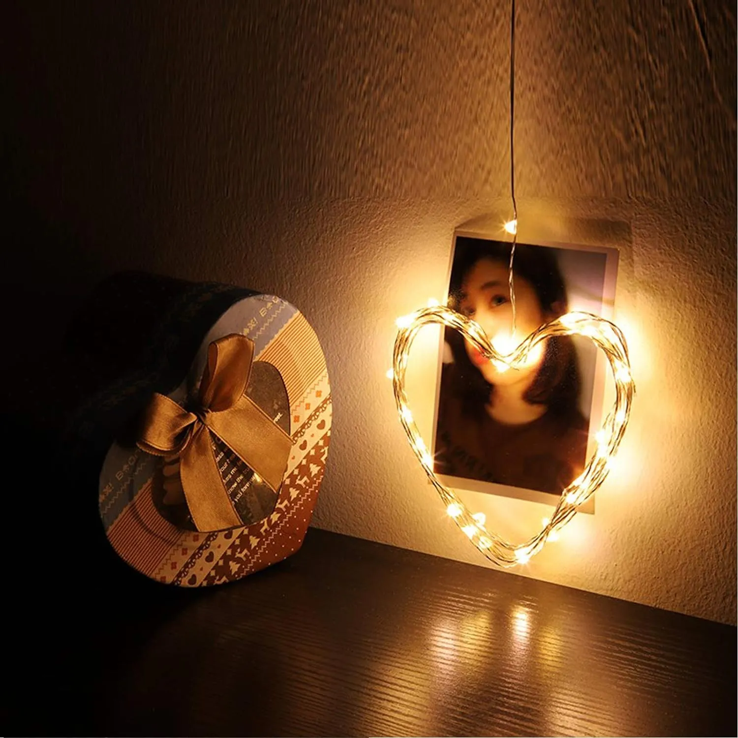 Silver Wire 33 Foot 100 LED USB Fairy String Lights with On/Off Switch