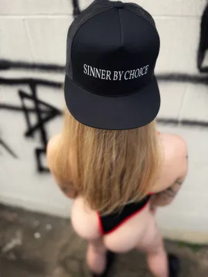 SINNER BY CHOICE BLACK HAT