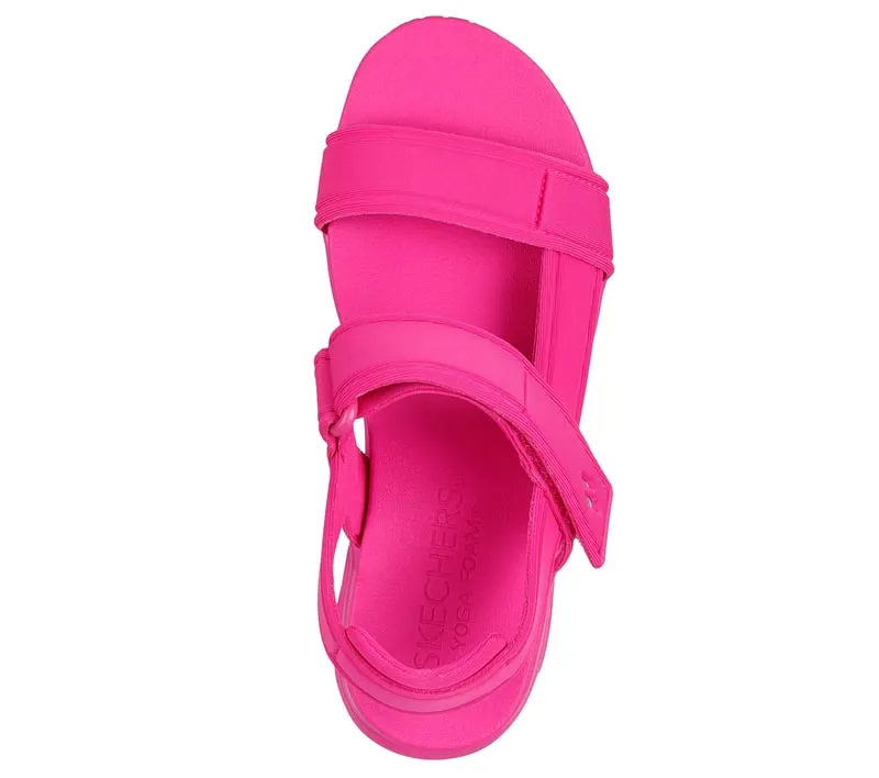 Skechers Uno Sandals Fun Stand Hot Pink