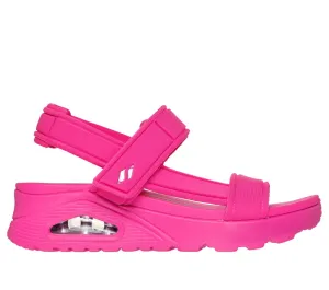 Skechers Uno Sandals Fun Stand Hot Pink