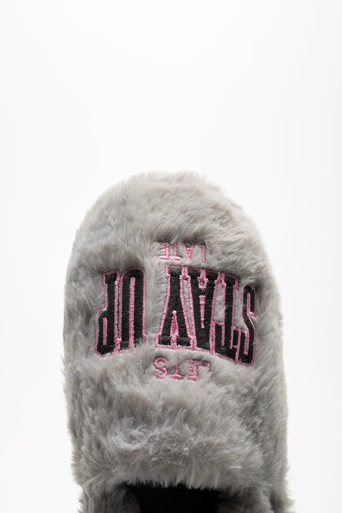 Slippers Grey