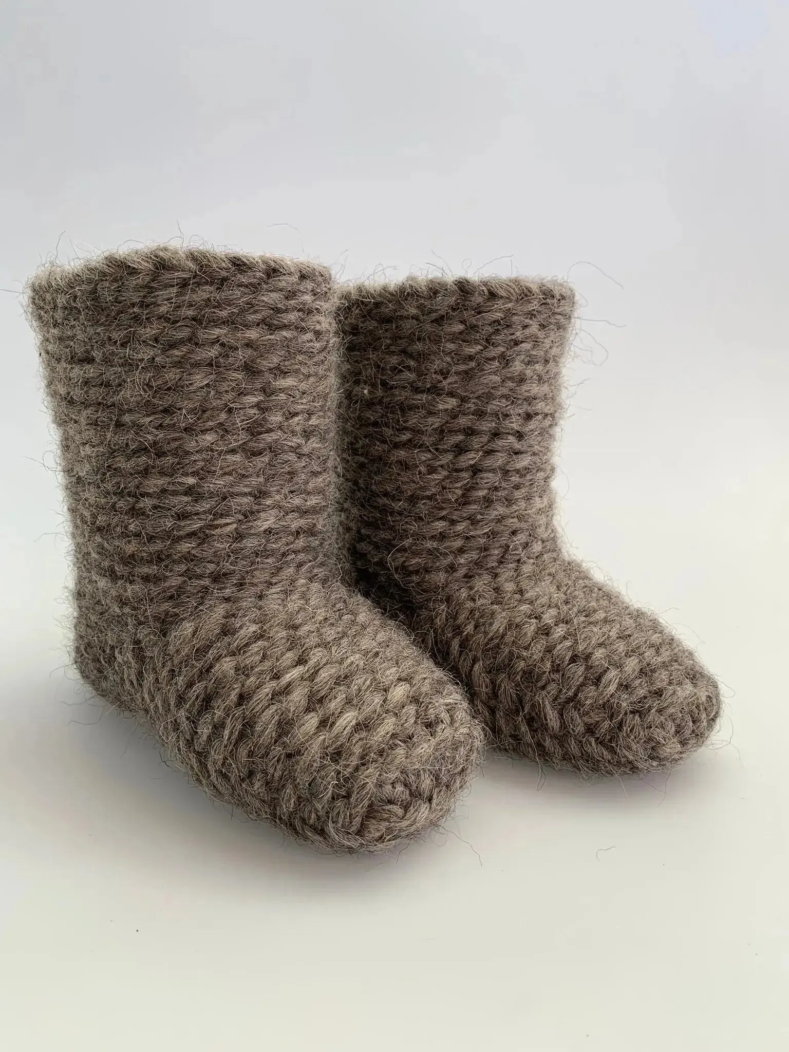 Slippers Indoor Boots Wool Organic High