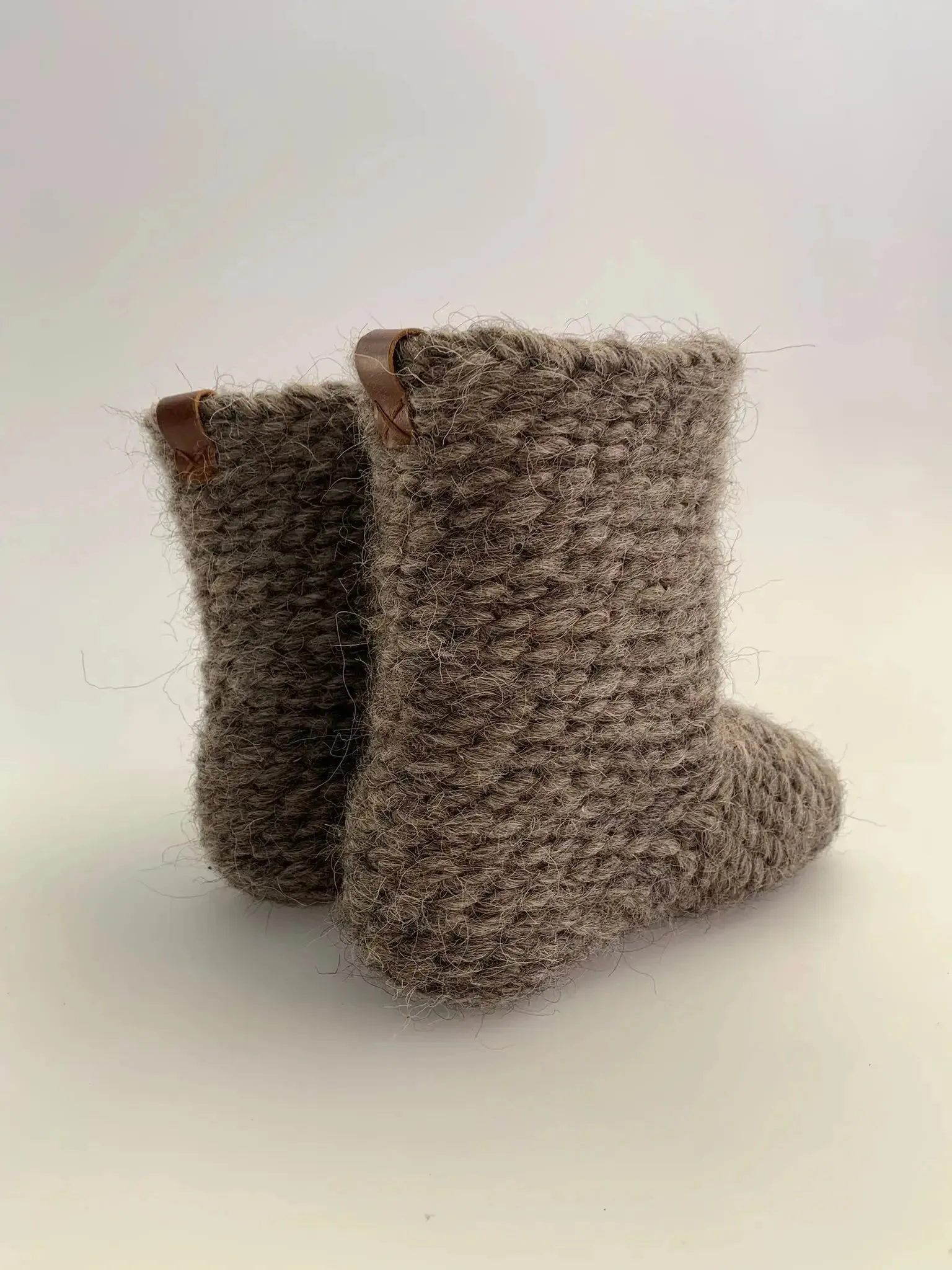 Slippers Indoor Boots Wool Organic High