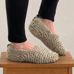 Slippers Indoor  Wool Organic Knitted