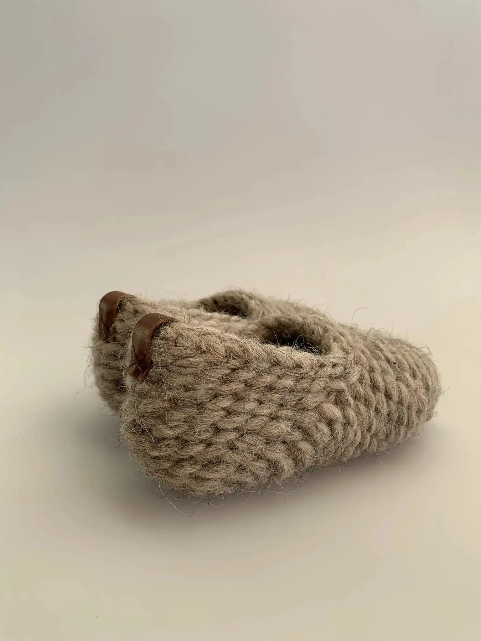 Slippers Indoor  Wool Organic Knitted