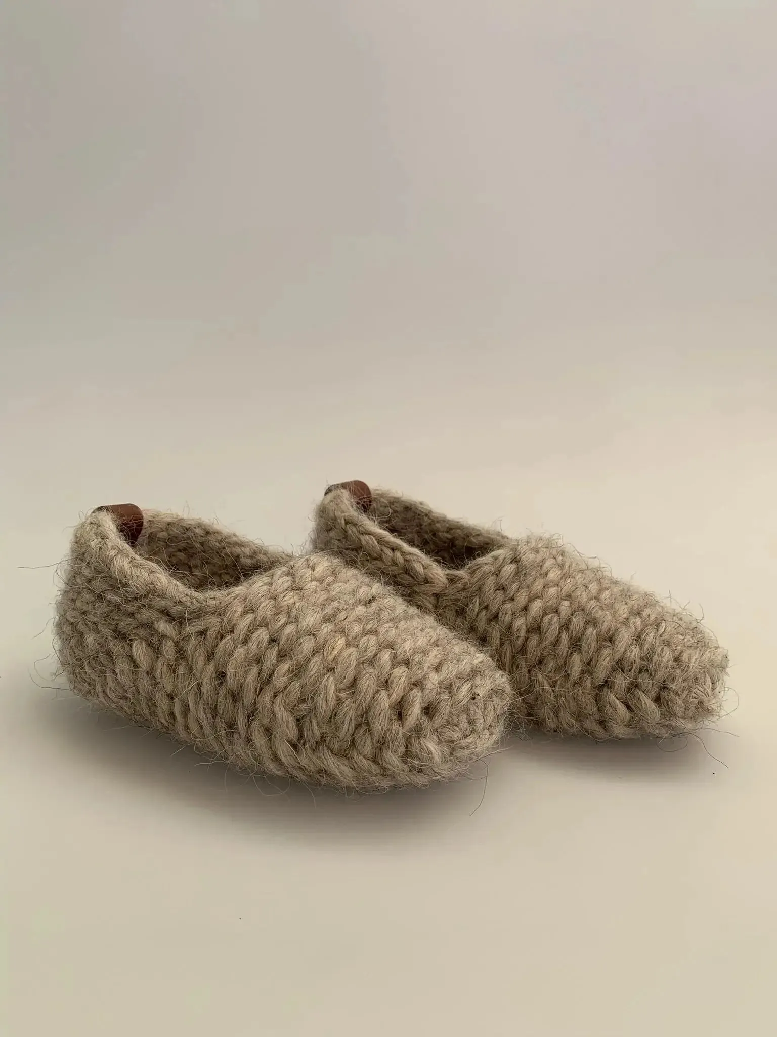 Slippers Indoor  Wool Organic Knitted
