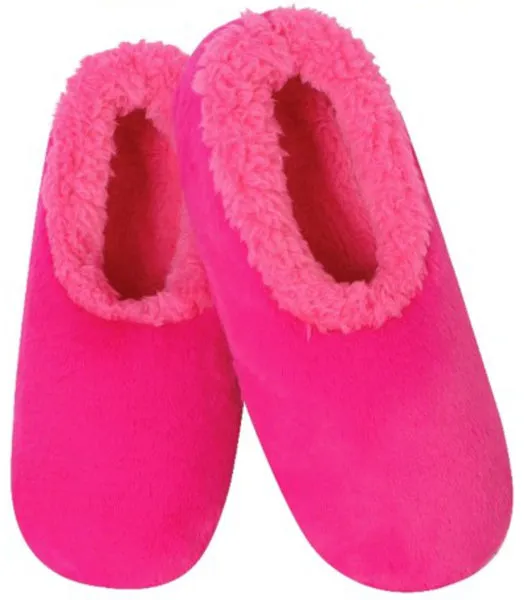 Slumbies® Cosy Women's Slippers ~ Hot Pink