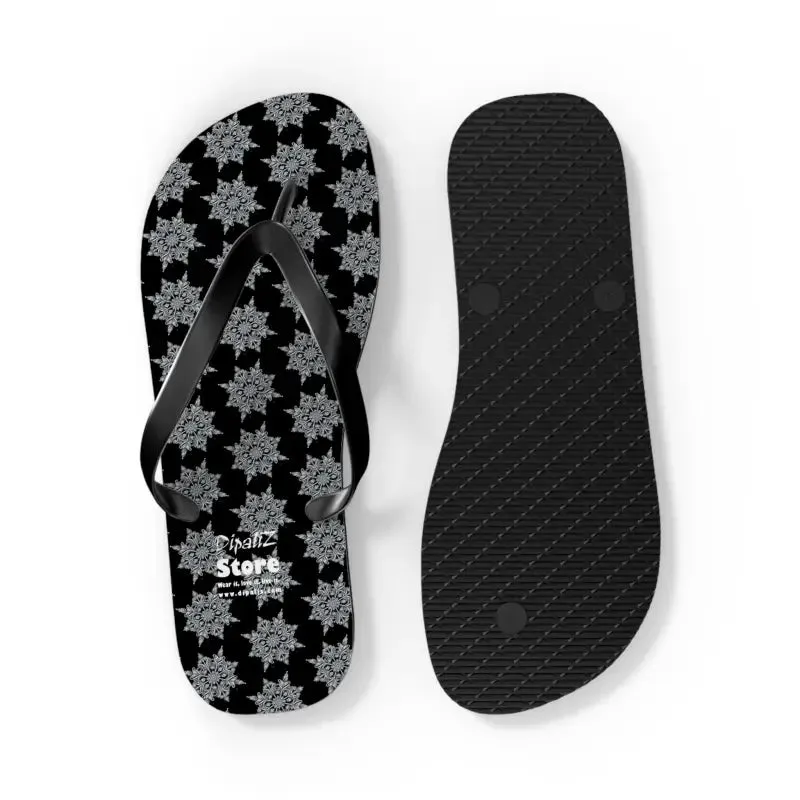 Snowflakes Flip Flops Bring Summer Vibes