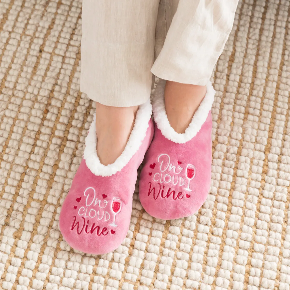 SnuggUps® Cosy Women's Slippers ~ On Cloud Wine