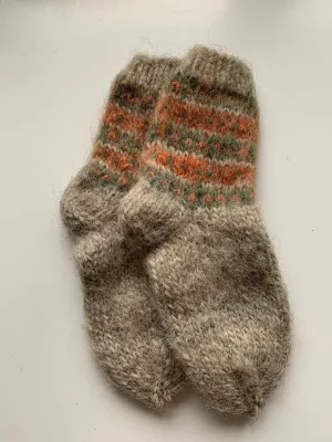 Socks Wool Organic Knitted