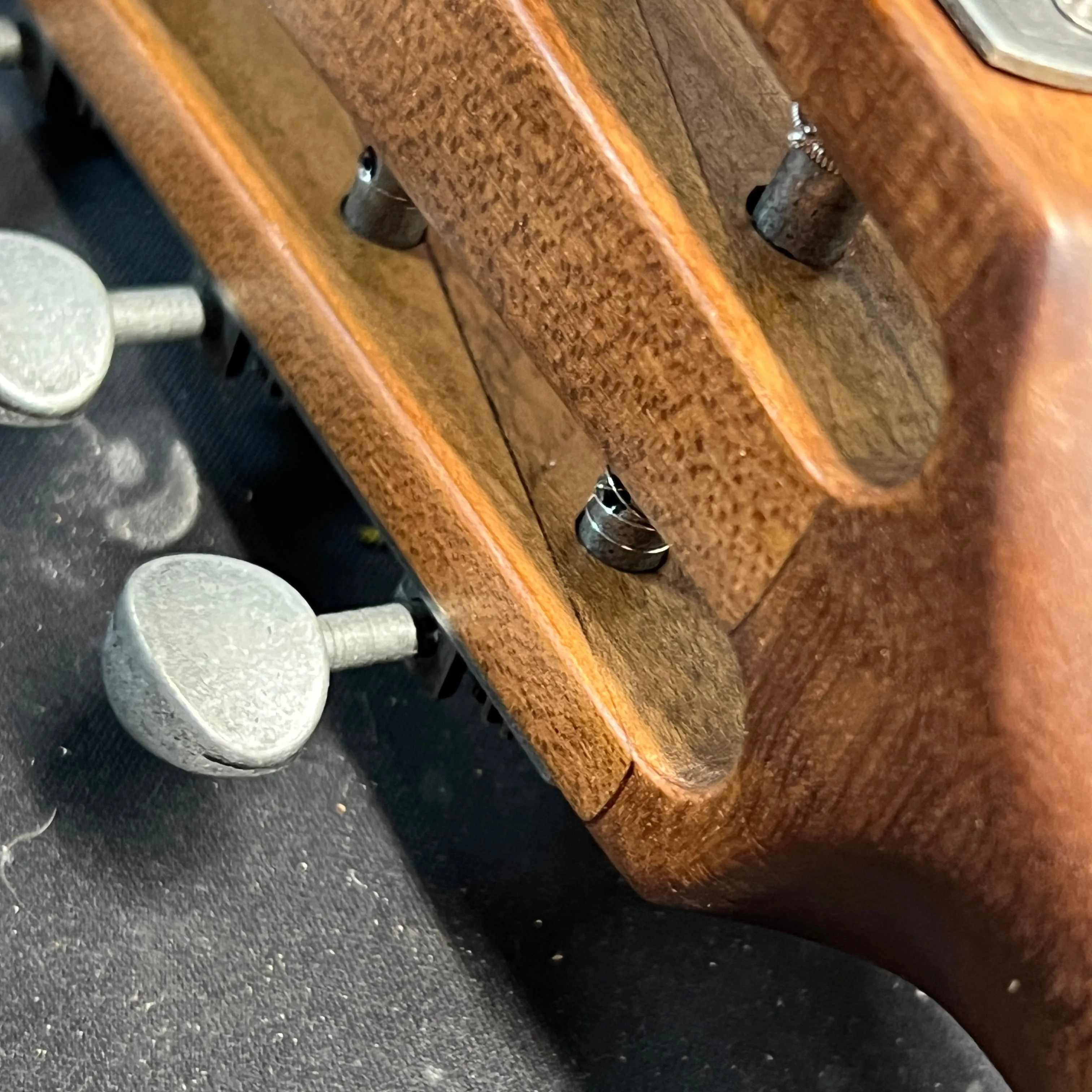 SOLD - Mule Resophonic Tri Cone Resonator Acoustic Electric Aged Cutaway