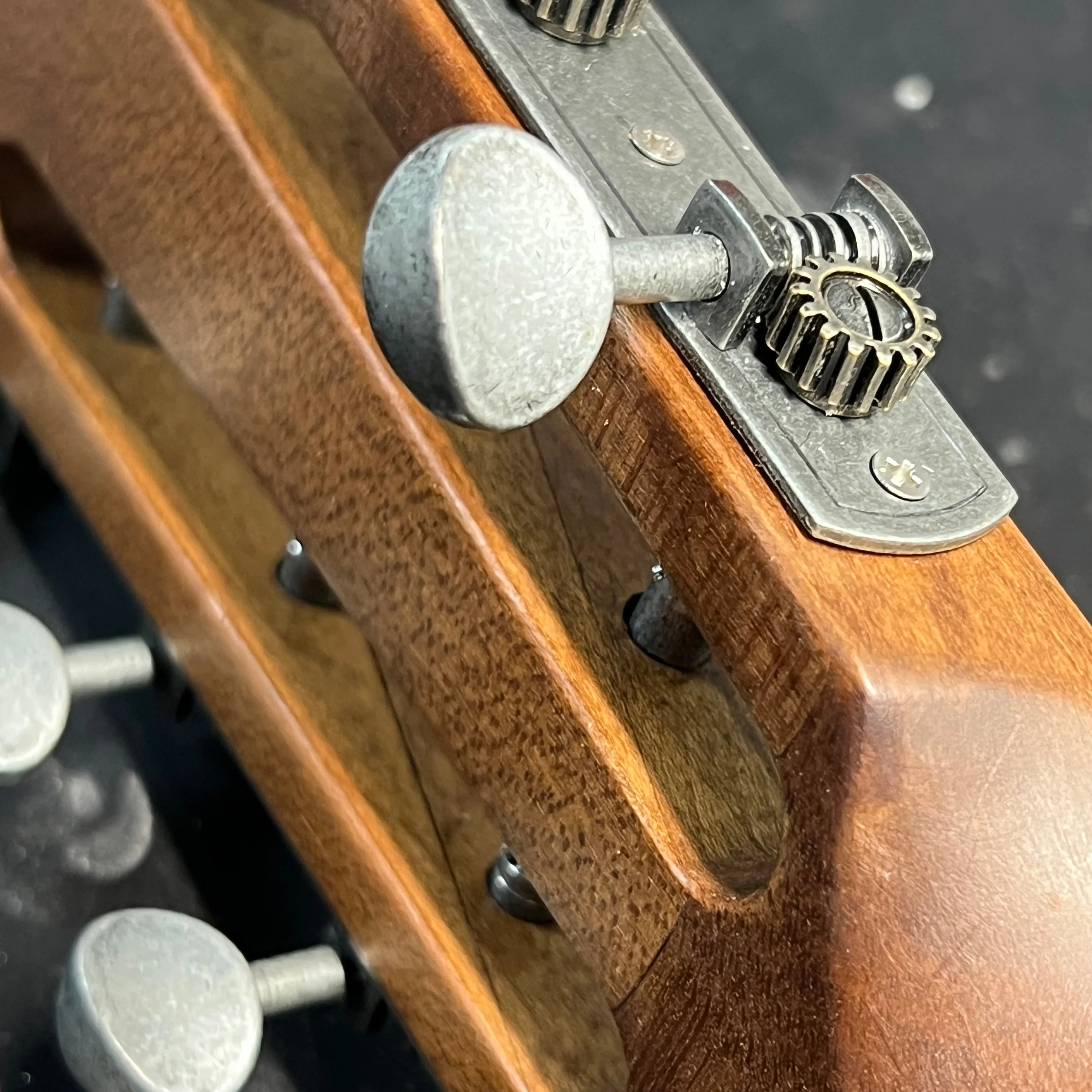 SOLD - Mule Resophonic Tri Cone Resonator Acoustic Electric Aged Cutaway