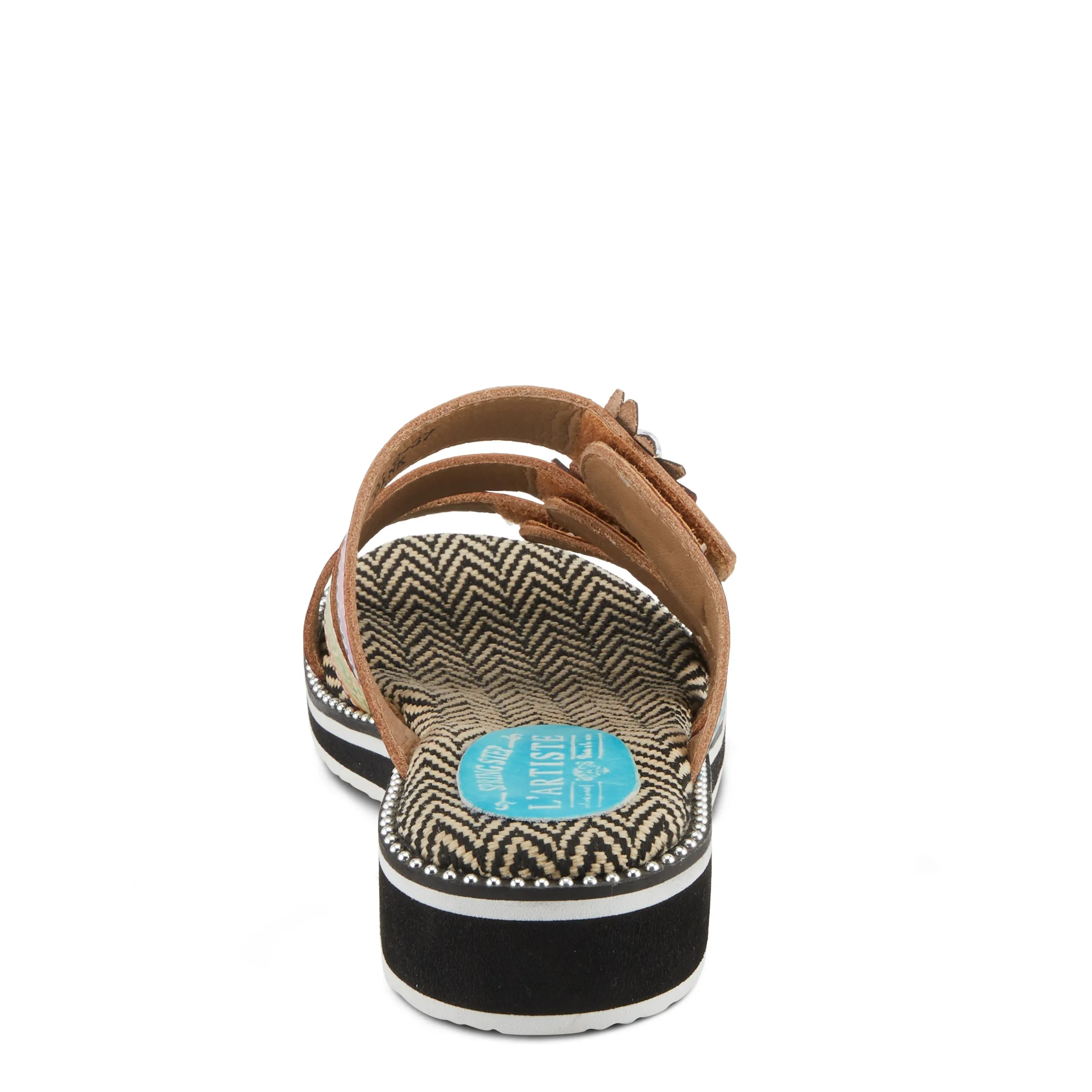 Spring Step Shoes  L'Artiste Maryse Sandals Women’s Leather Slide