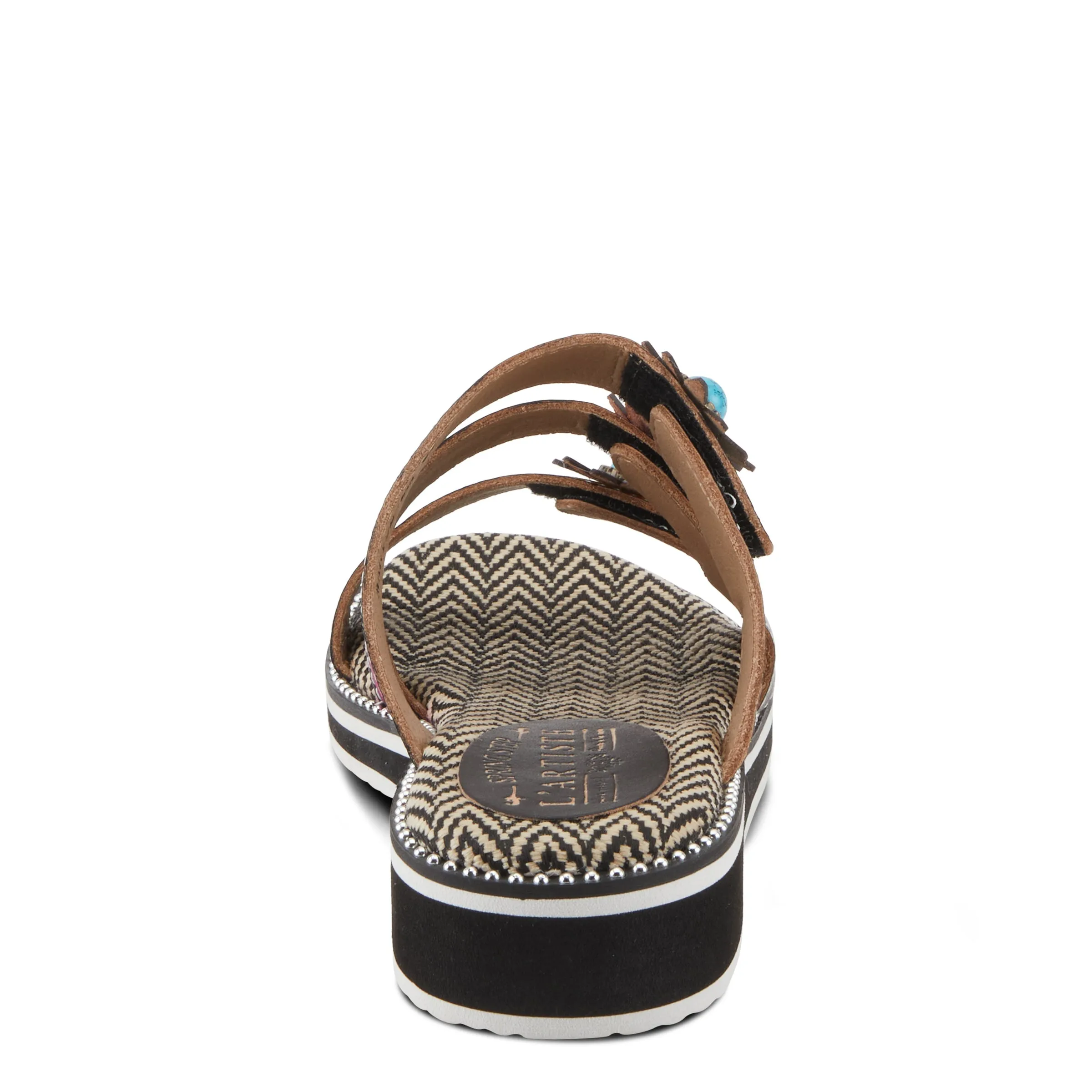 Spring Step Shoes  L'Artiste Maryse Sandals Women’s Leather Slide