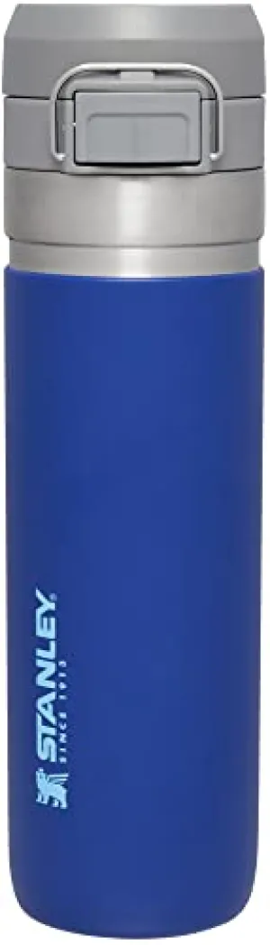 Stanley the Quick Flip 24 Oz Double Wall Insulation Lapis BPA Free Vacuum Insulated Bottle