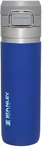 Stanley the Quick Flip 24 Oz Double Wall Insulation Lapis BPA Free Vacuum Insulated Bottle