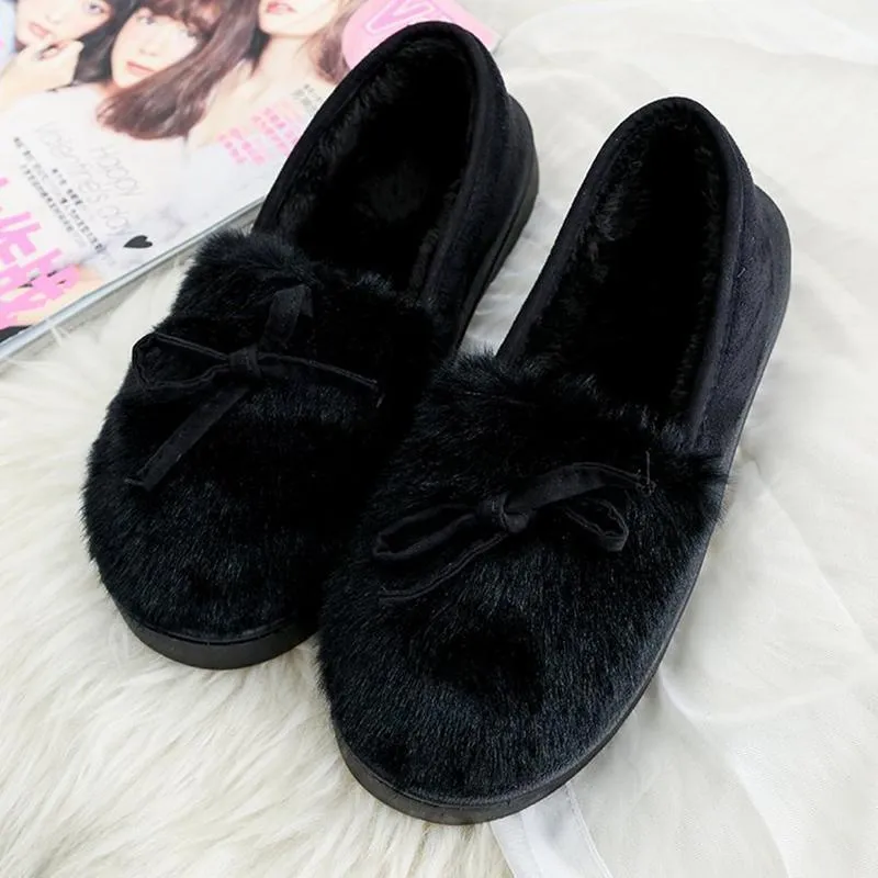 Suede Flat Heel Daily Warm Shoes