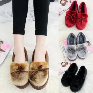 Suede Flat Heel Daily Warm Shoes
