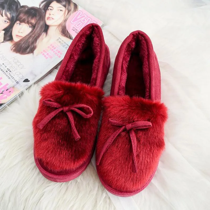 Suede Flat Heel Daily Warm Shoes