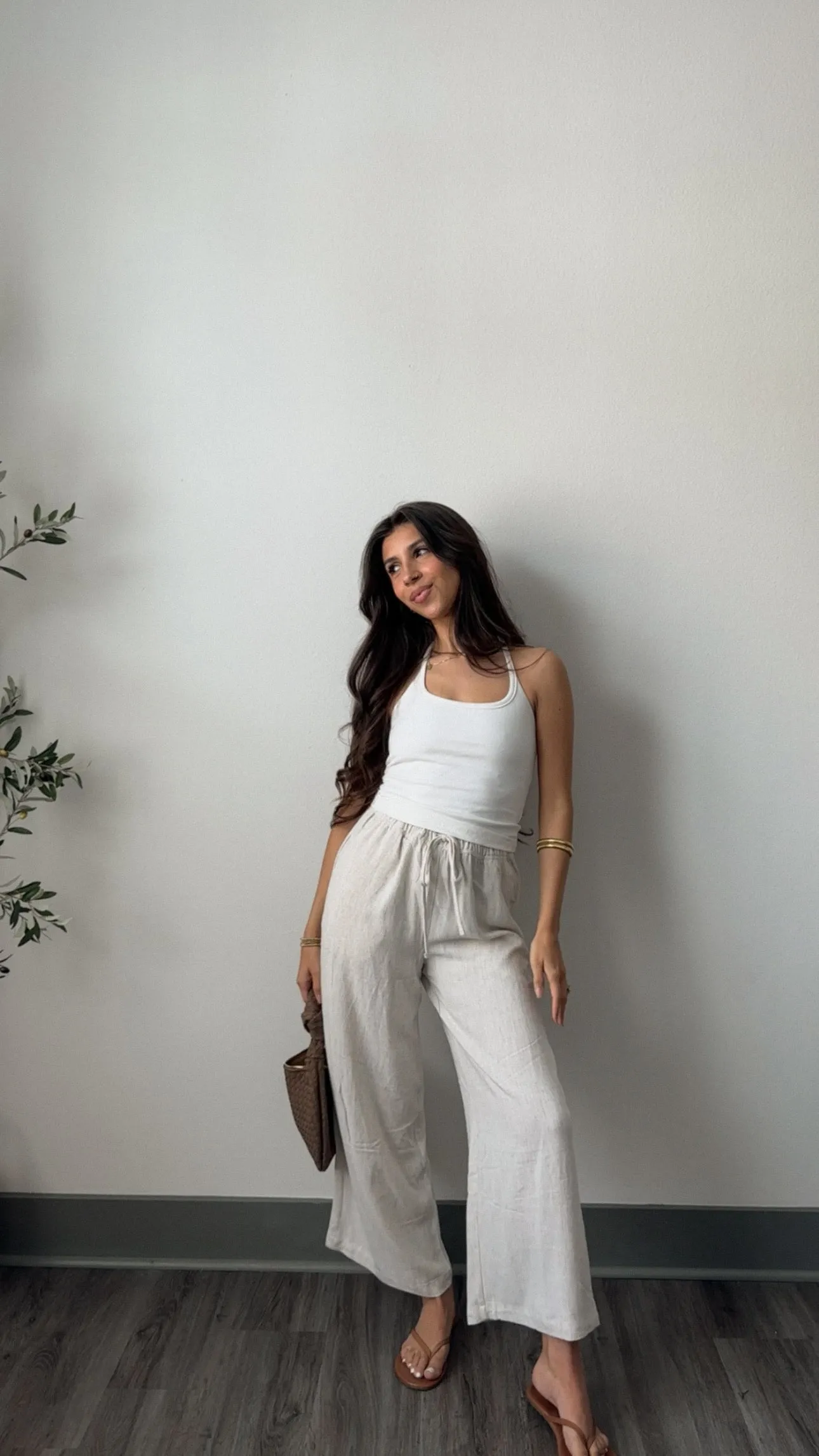 Sunday Linen Pant (OATMEAL)