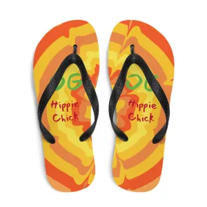 Sunny Flower Flip-Flops