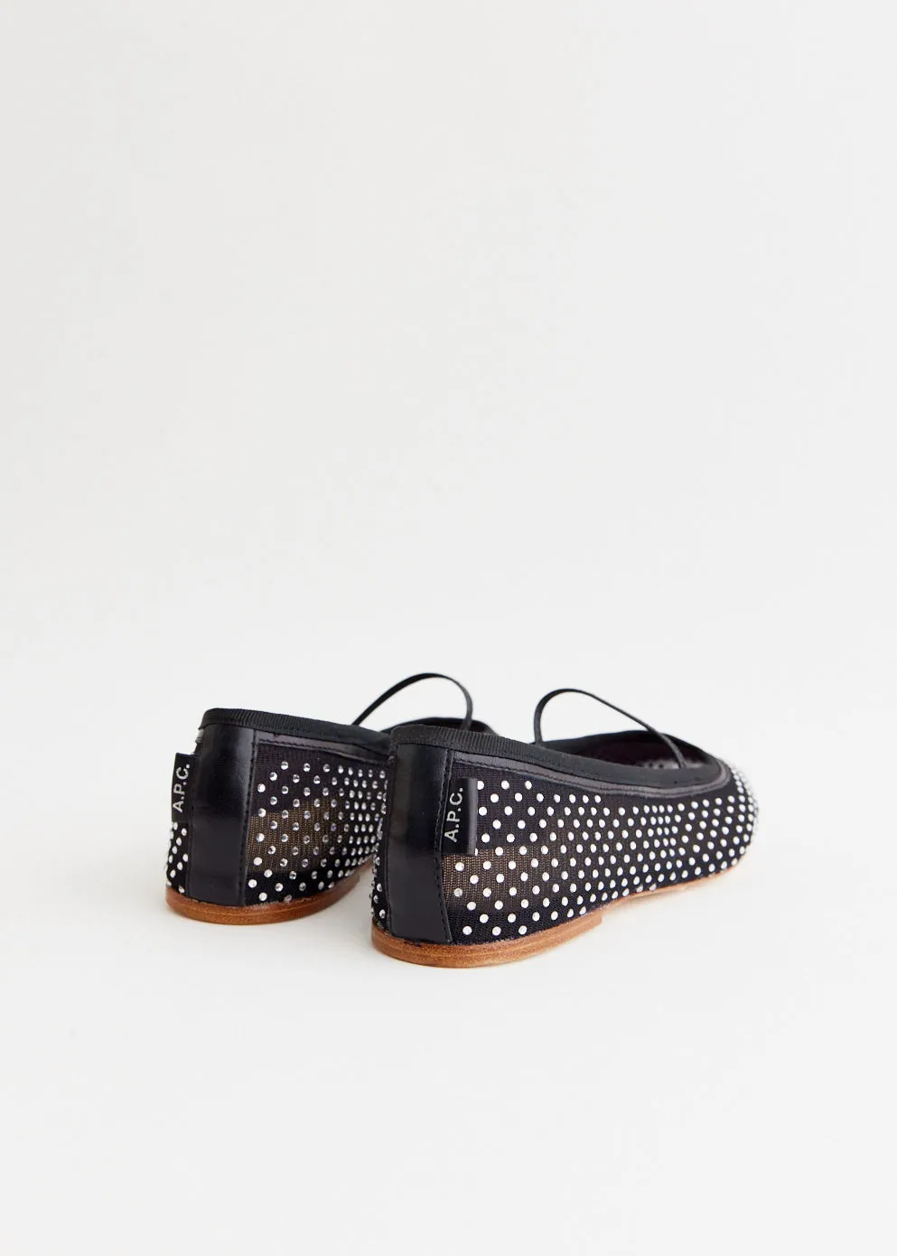 Swan Ballet Flats