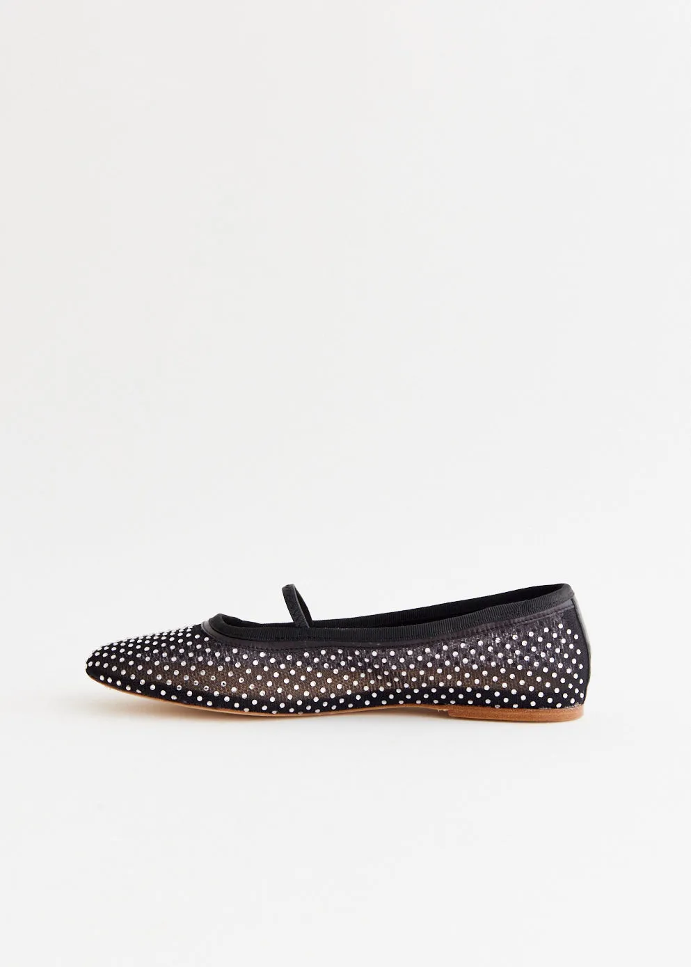 Swan Ballet Flats
