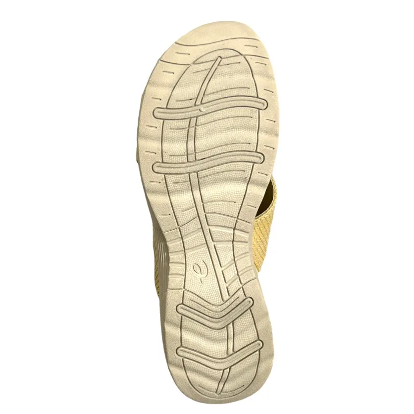 TAITE Women's Comfort Crisscross Slide Flats Sandals
