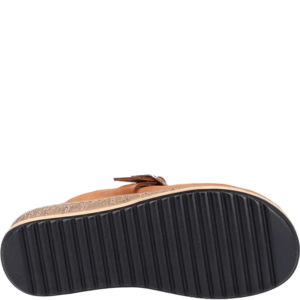 Tan Nubuck Sorcha Mule Sandals