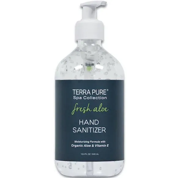 Terra Pure Spa Collection Hand Sanitizer Gel