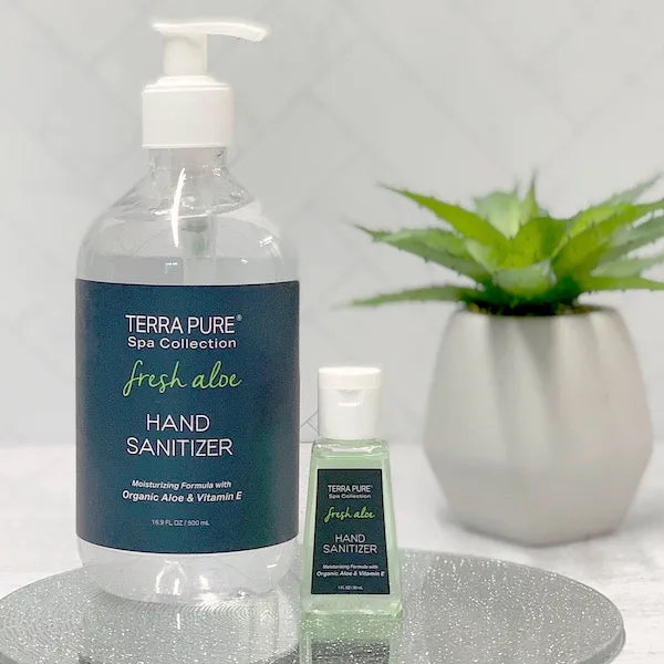 Terra Pure Spa Collection Hand Sanitizer Gel