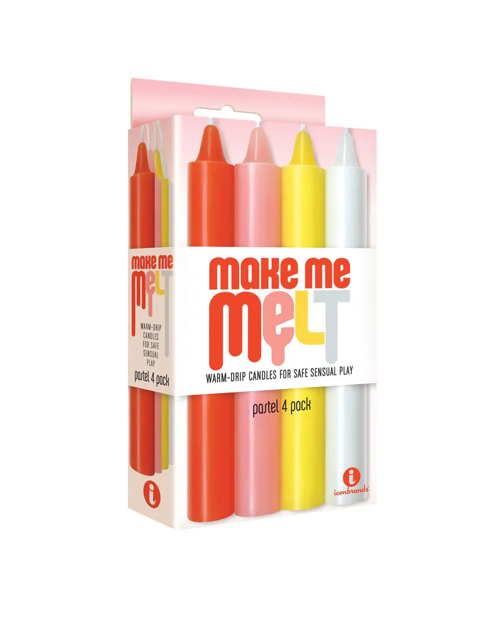 The 9's Make Me Melt Sensual Warm-Drip Candles – Set the Mood with Erotic Wax Play