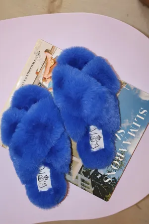 The Slippers in Cobalt