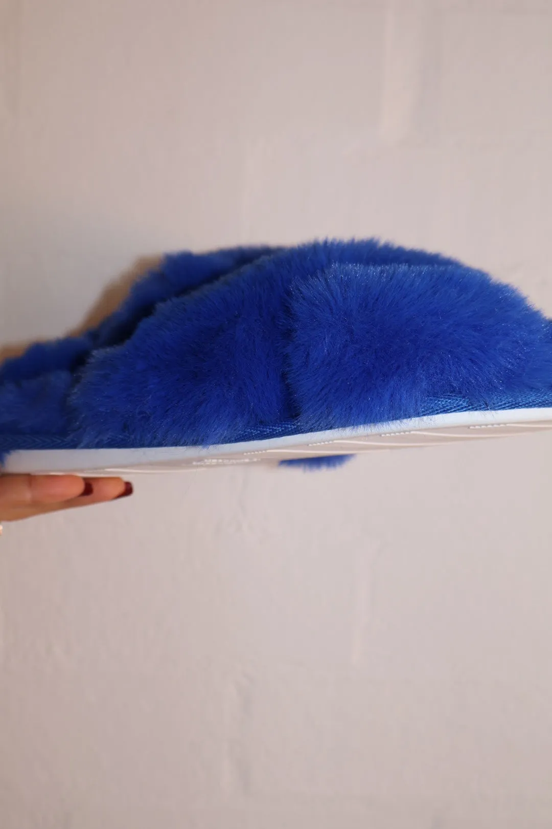 The Slippers in Cobalt