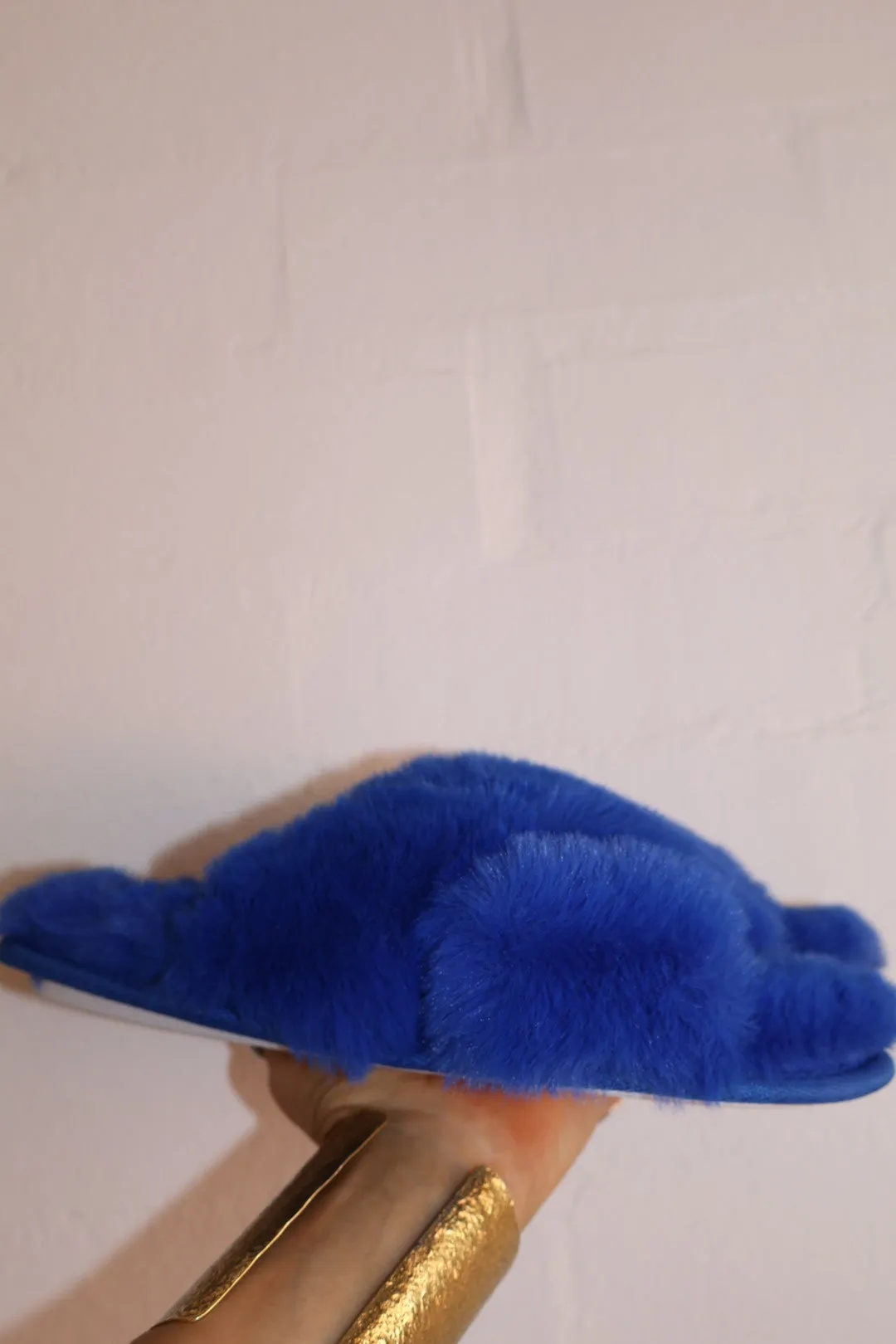 The Slippers in Cobalt