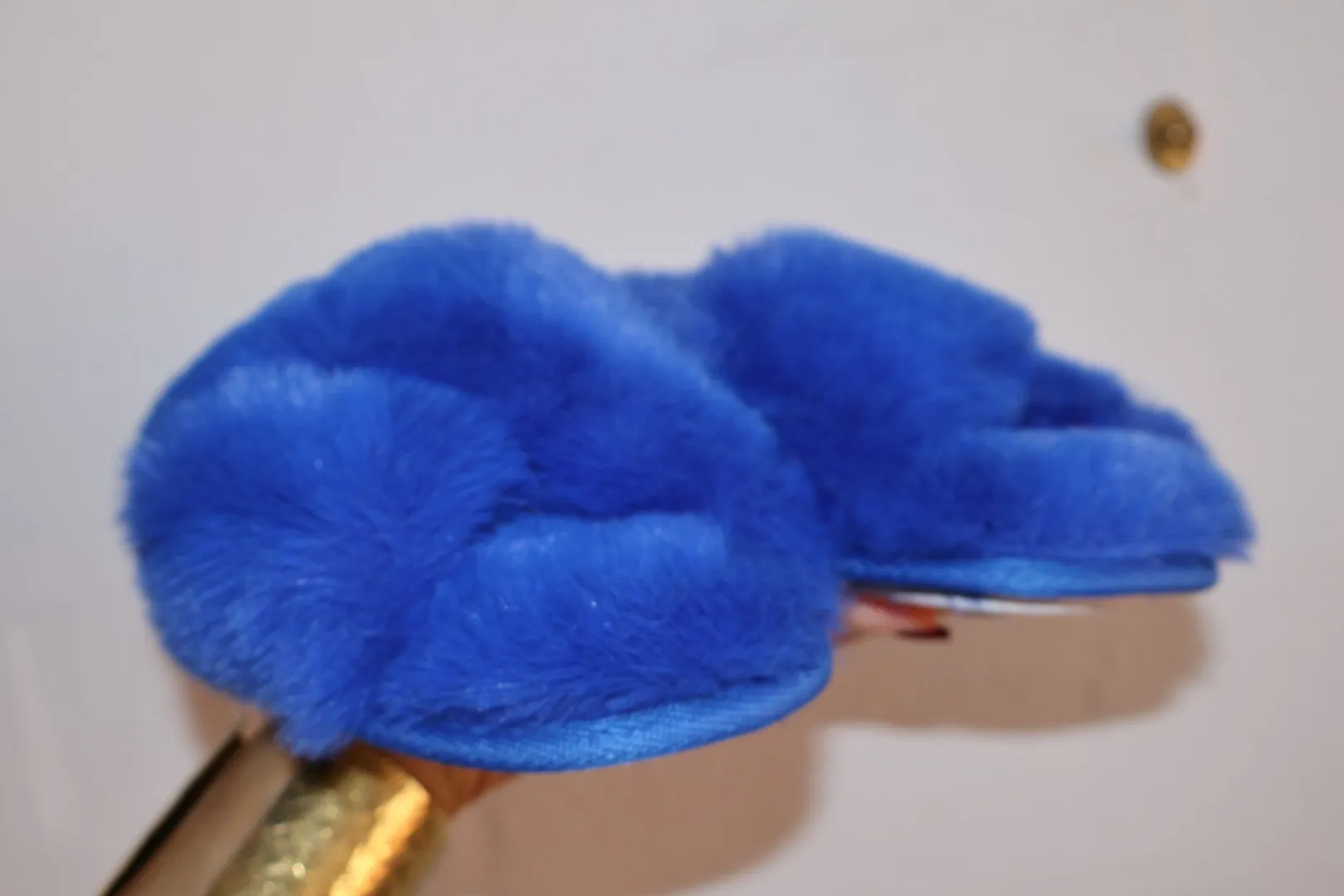 The Slippers in Cobalt