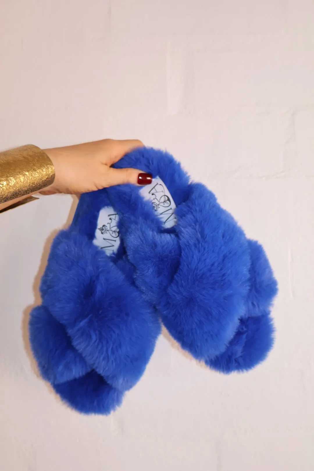 The Slippers in Cobalt