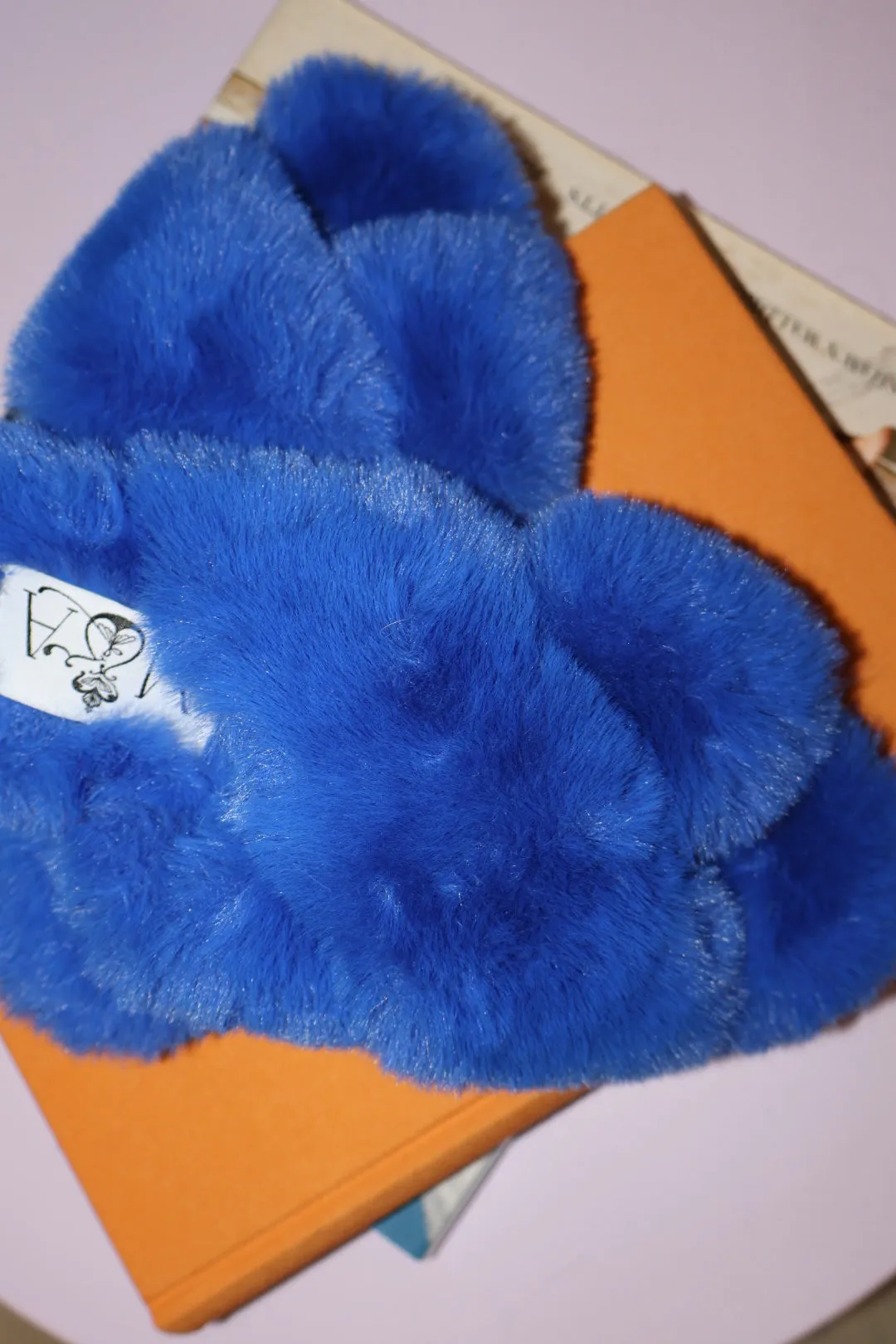 The Slippers in Cobalt