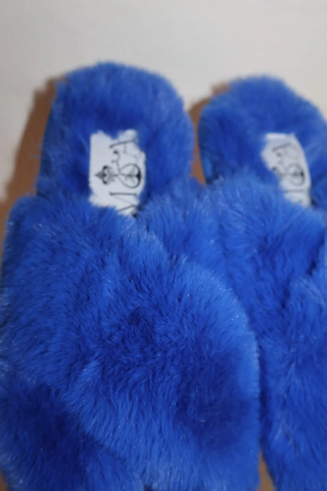 The Slippers in Cobalt