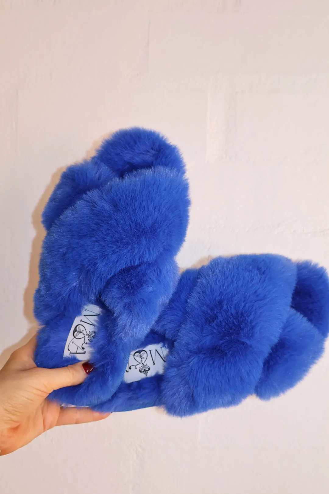 The Slippers in Cobalt